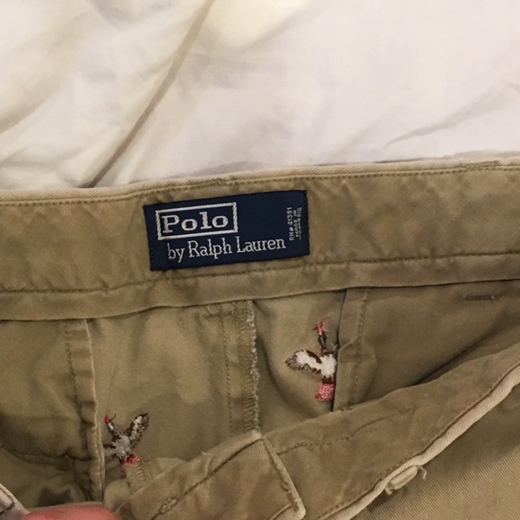 Ralph Lauren Embroidered Khakis - Picture 3 of 3